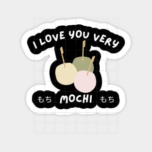 Mochi Tea Kawaii Katakana Kanji Japanese Sticker